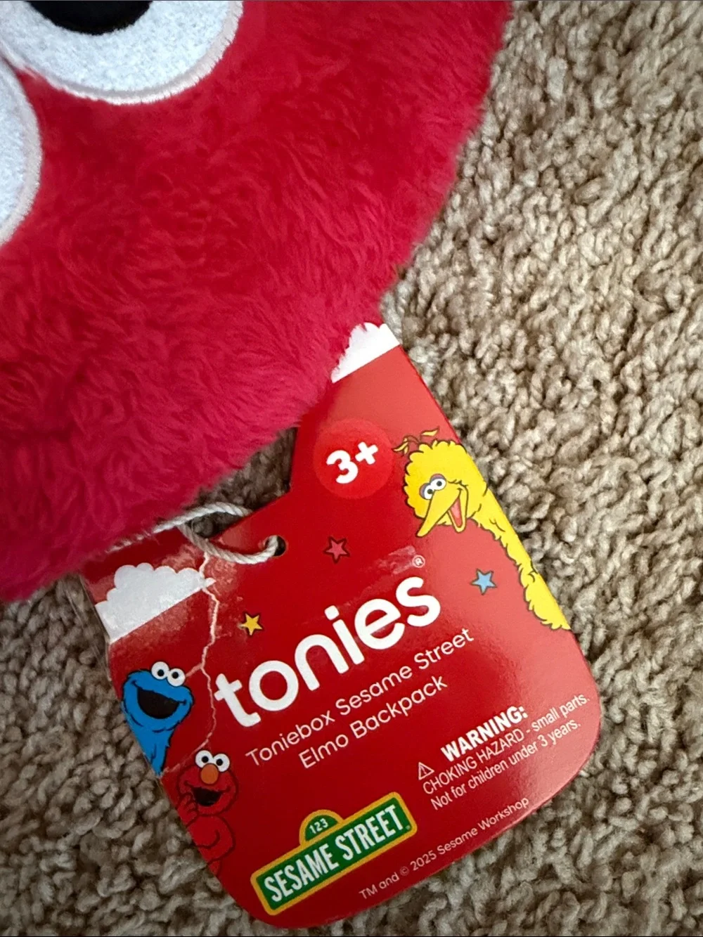 Tonies’ Elmo Plush Kids Backpack -